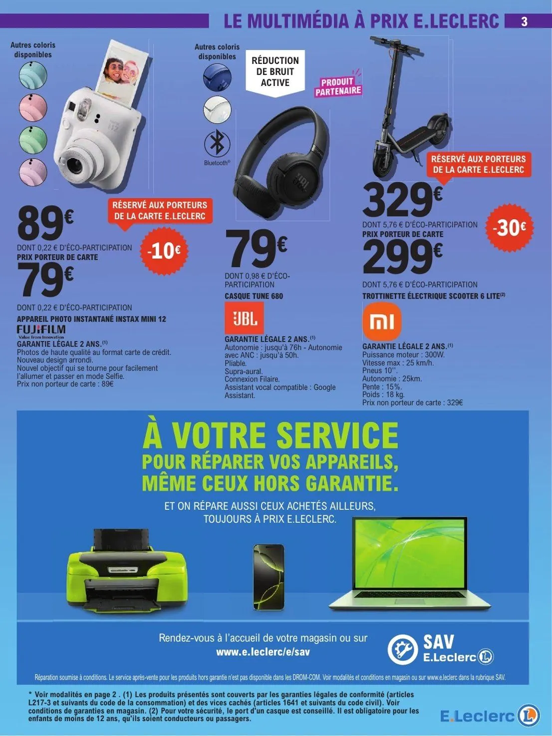 E.Leclerc Catalogue du 17 juillet au 18 juillet 2026 - Catalogue page 3