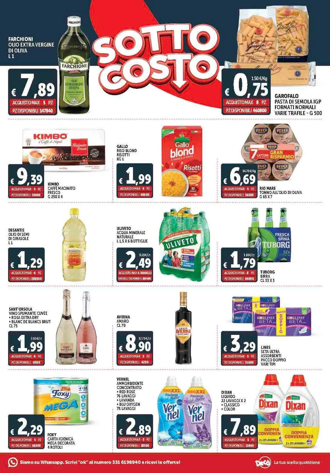 Deco Supermercati Brochure Offerte da 8 novembre a 17 novembre di 2024 - Pagina del volantino 3