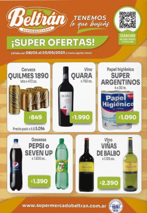 Ofertas de Beltrán Supermercado Ofertas 8 de mayo al 20 de mayo 2025 - Página 2 del catálogo