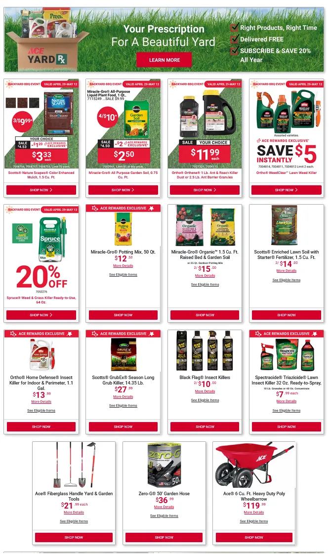 Weekly ad  ACE Hardware Sales from April 29 to May 5 2026 - Page 3