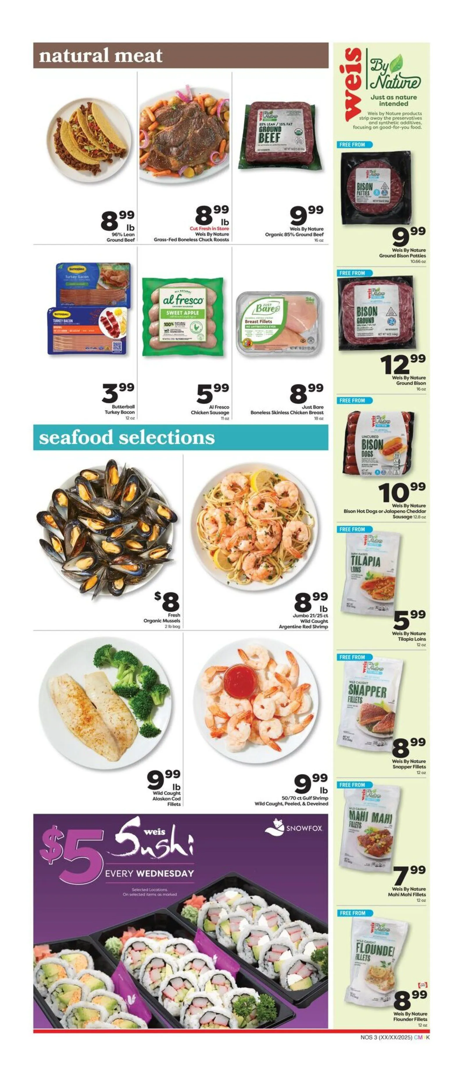 Weekly ad Weis Sales from August 21 to September 17 2025 - Page 3