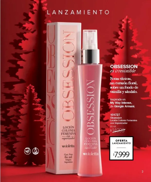 Ofertas de  Violetta Ofertas 17 de noviembre al 25 de diciembre 2025 - Página 3 del catálogo