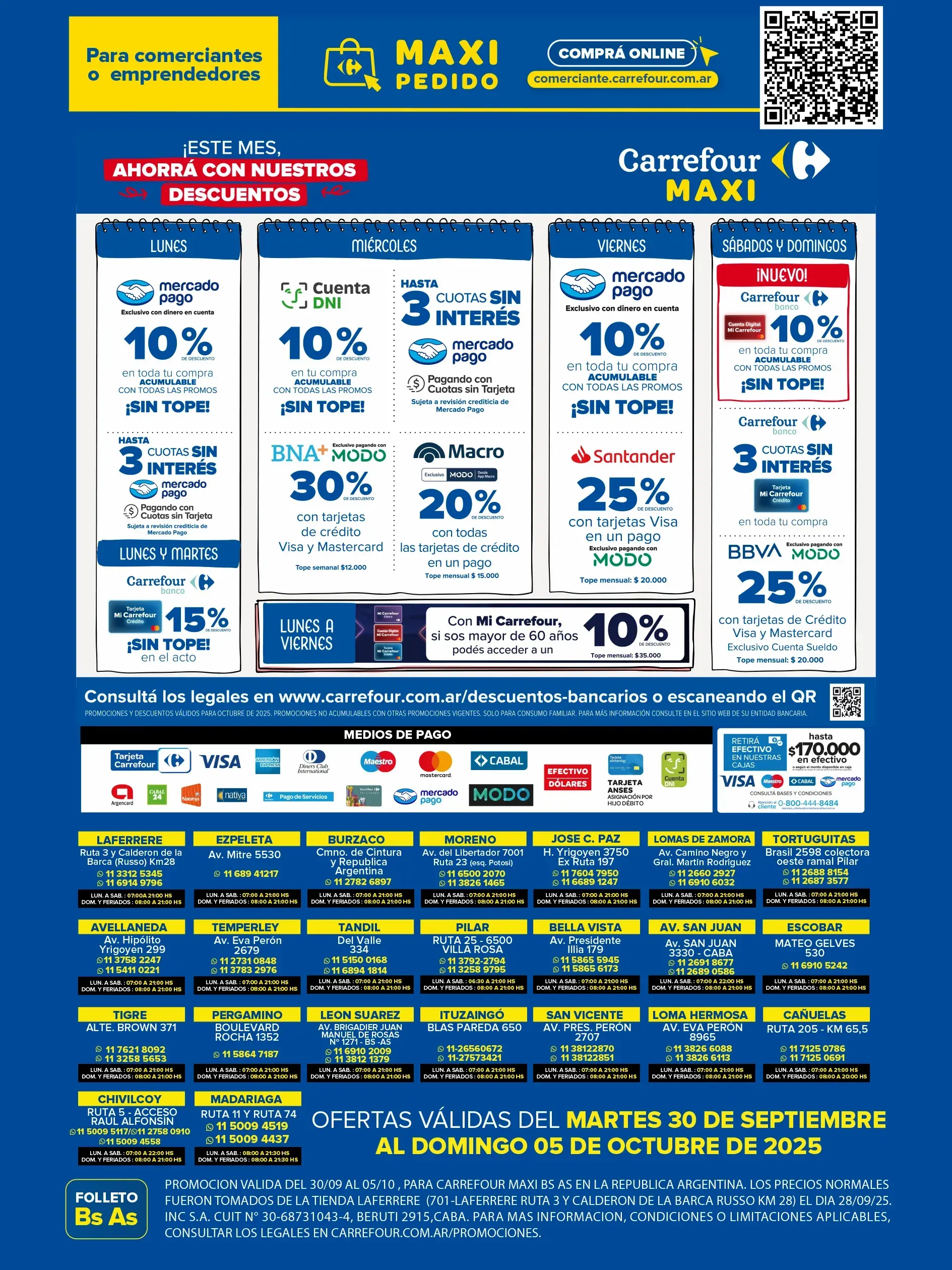 Ofertas de Carrefour Maxi Ofertas 29 de septiembre al 6 de octubre 2025 - Página 22 del catálogo