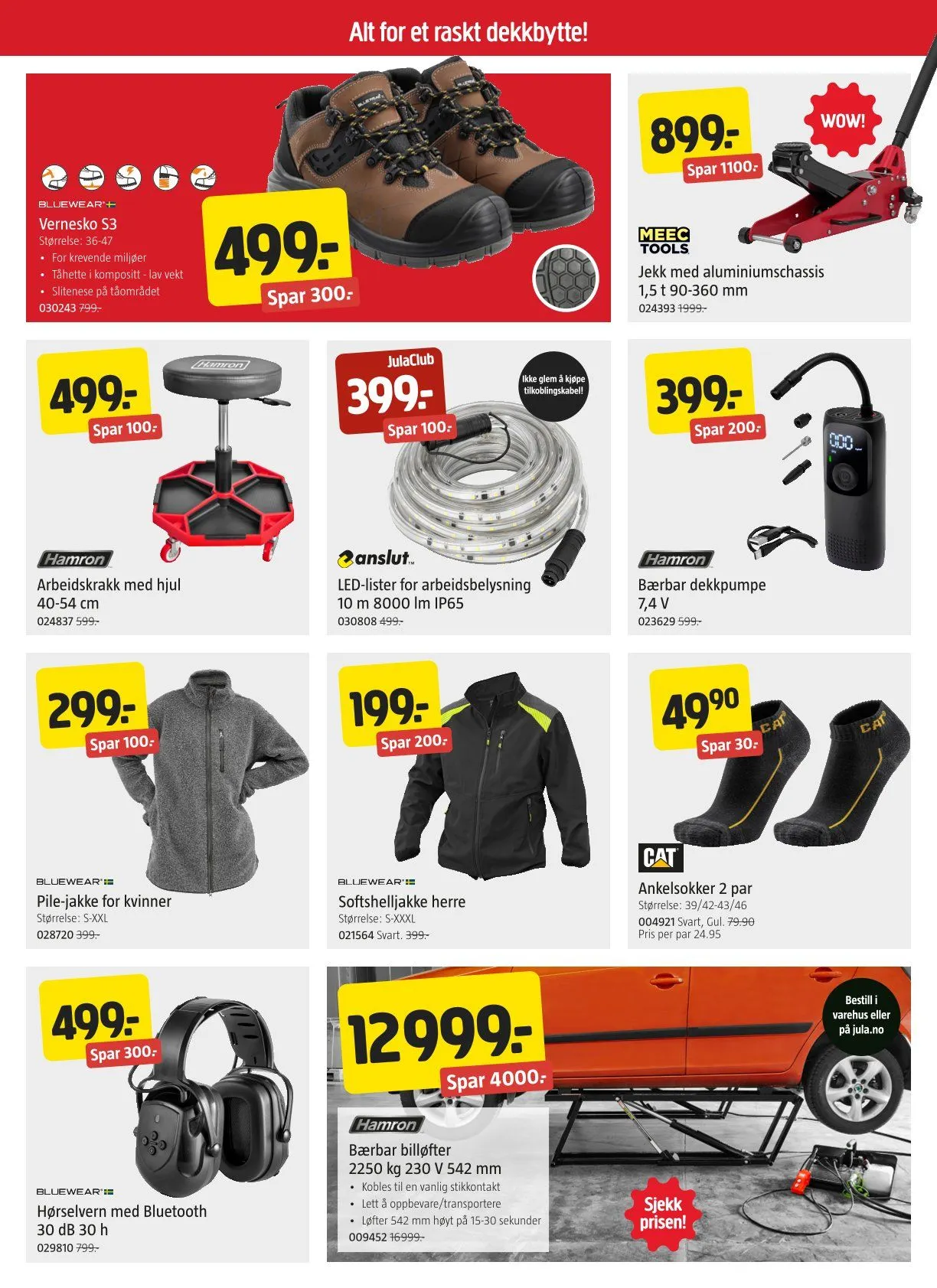 Jula-Tilbudene fra 19. mars til 8. april 2026 - kundeavisside 3