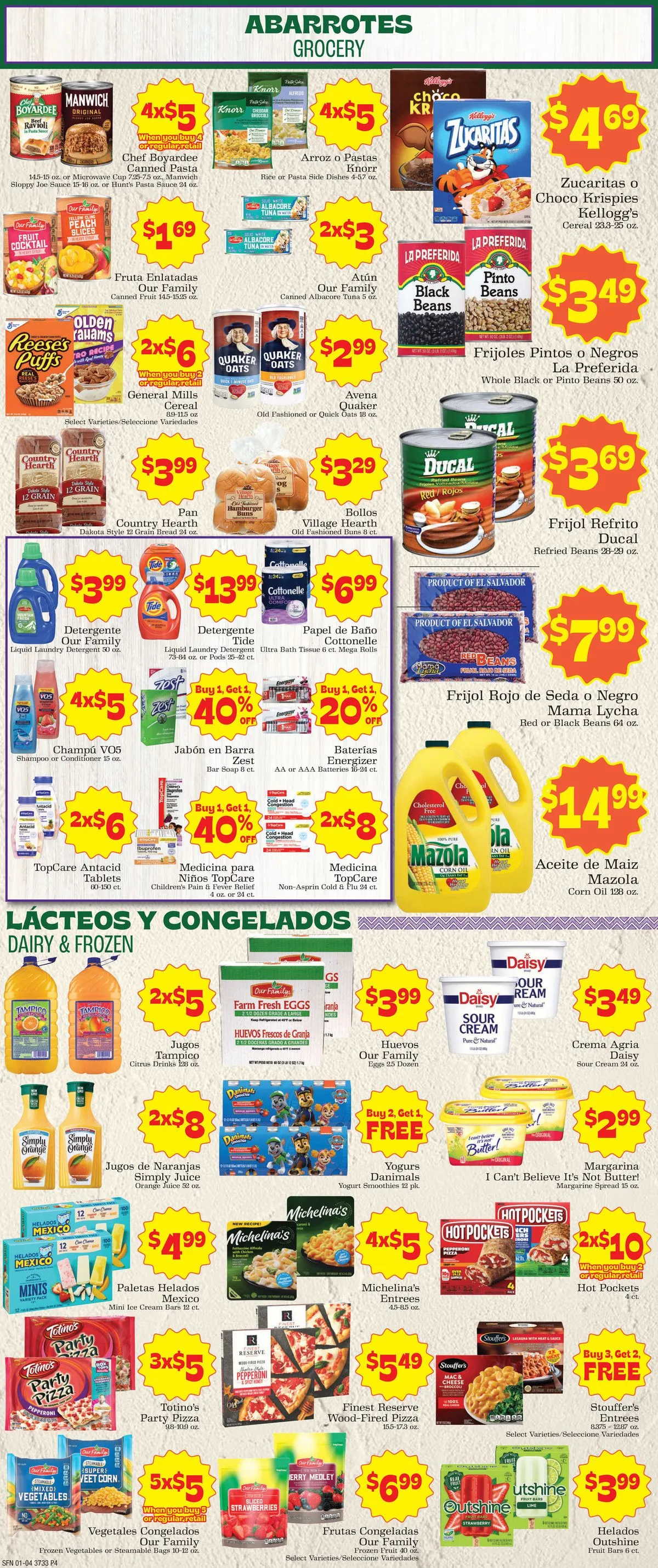 Weekly ad Supermercado Nuestra Familia Sales from January 4 to January 10 2026 - Page 3