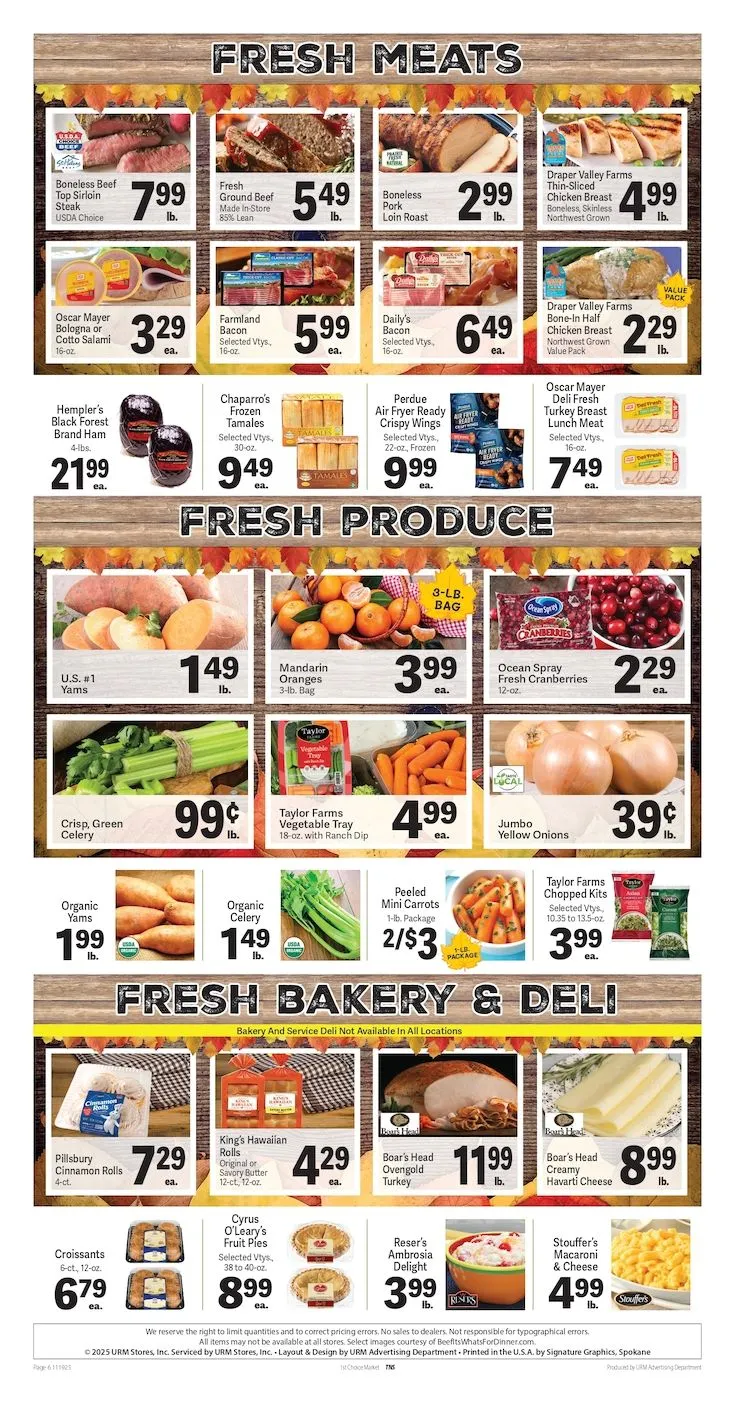 First Choice Supermarket Sales from November 19 to November 27 2025 - flyer page 3