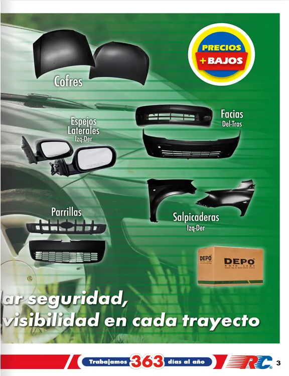 Catálogo de Refaccionaria California Ofertas 1 de diciembre al 31 de diciembre 2025 - Pagina 3