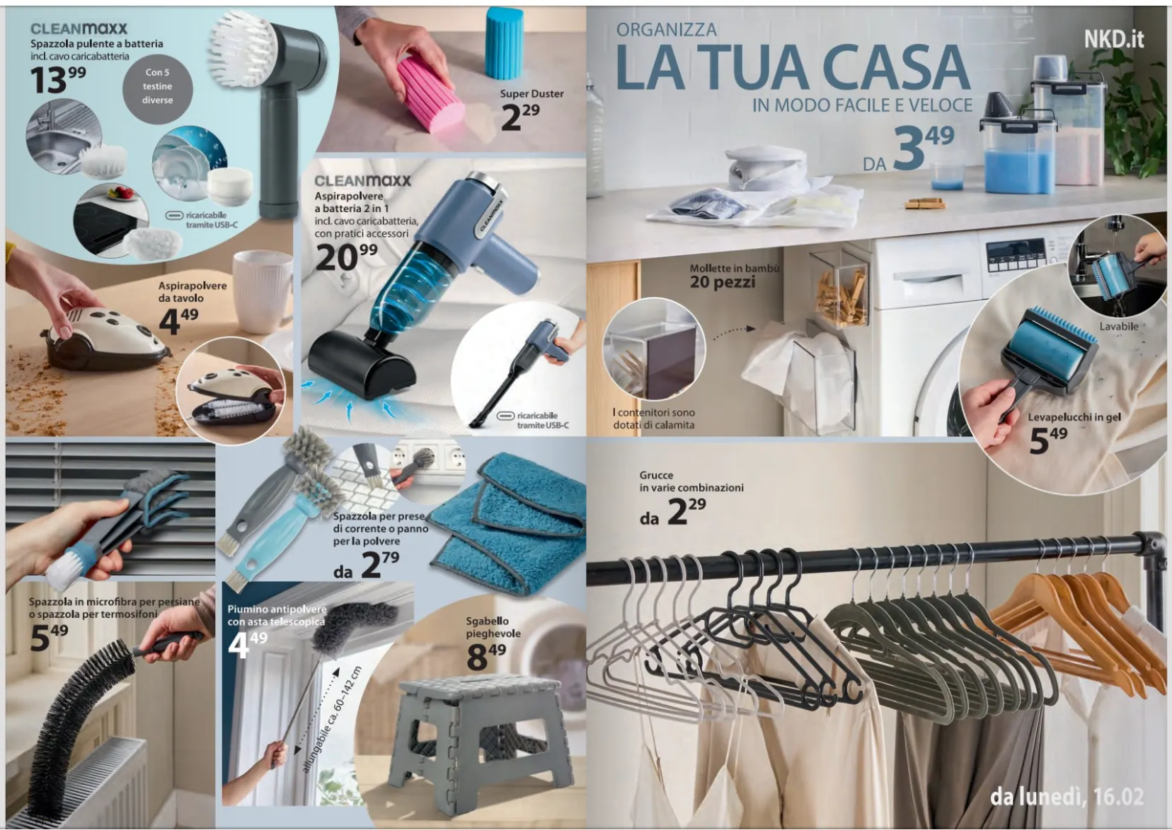 Volantini NKD  da 16 febbraio a 20 febbraio di 2026 - Pagina del volantino 3