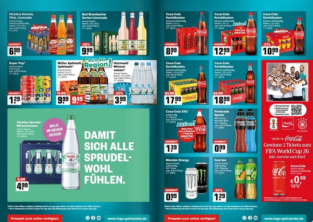 Prospekt Logo Getränkemarkt von 9. Februar bis 14. Februar 2026 - Prospekt seite 3