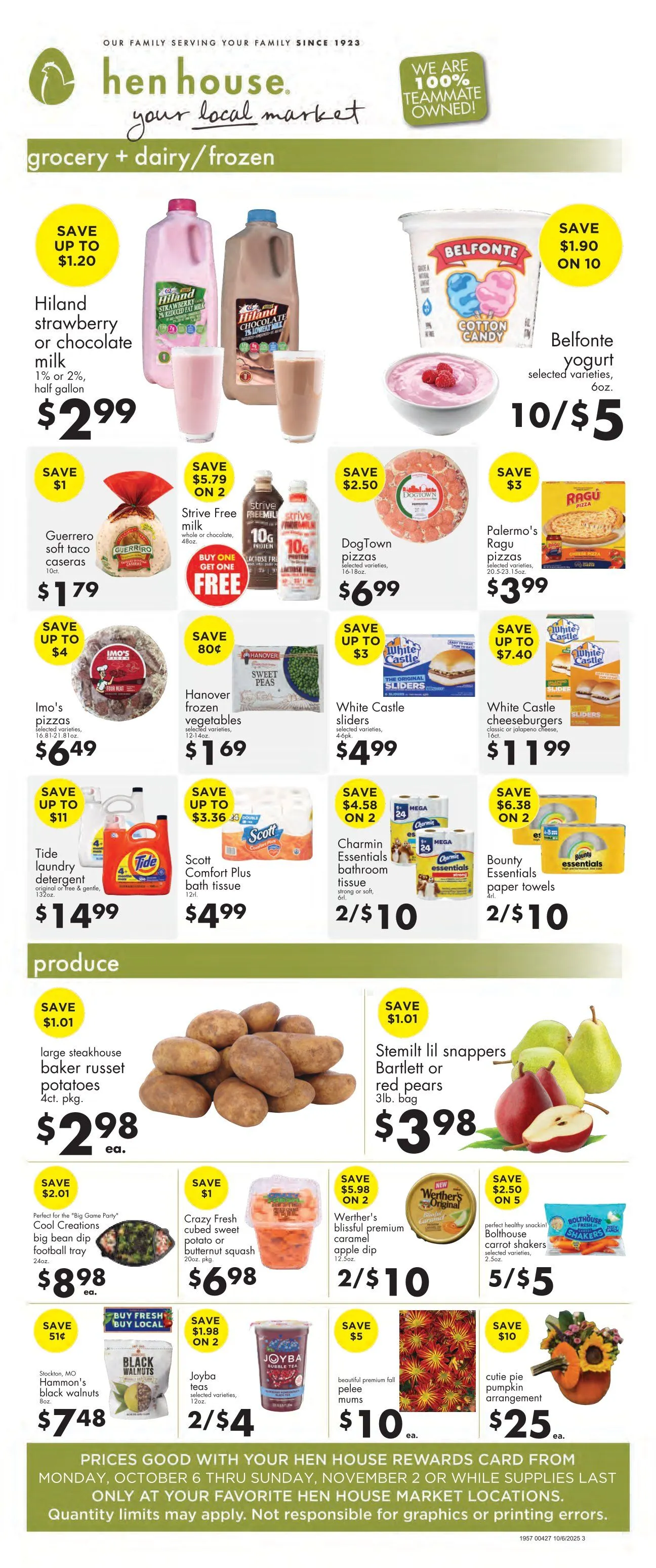 Weekly ad Hen House Sales from October 6 to November 2 2025 - Page 3