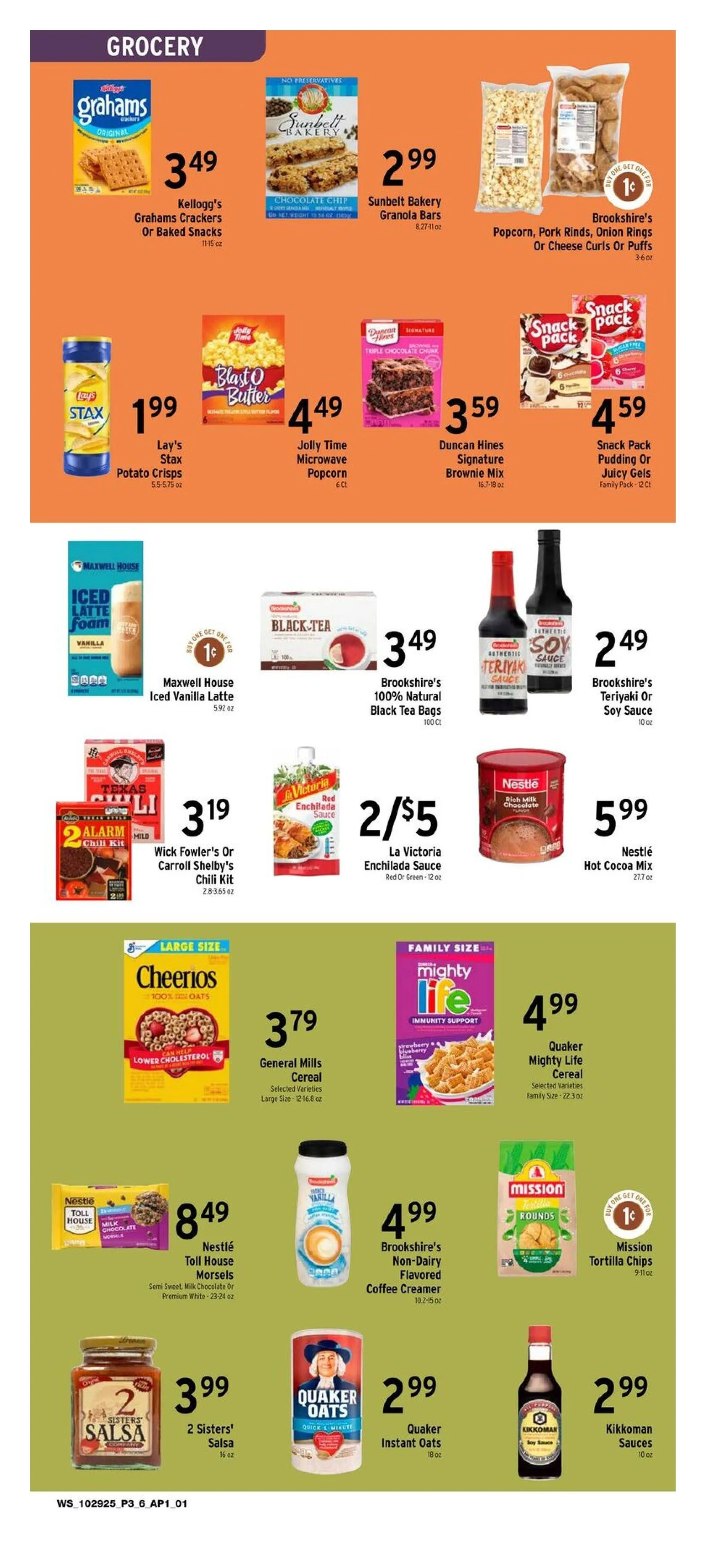 Weekly ad Brookshires Sales from October 29 to November 4 2025 - Page 3