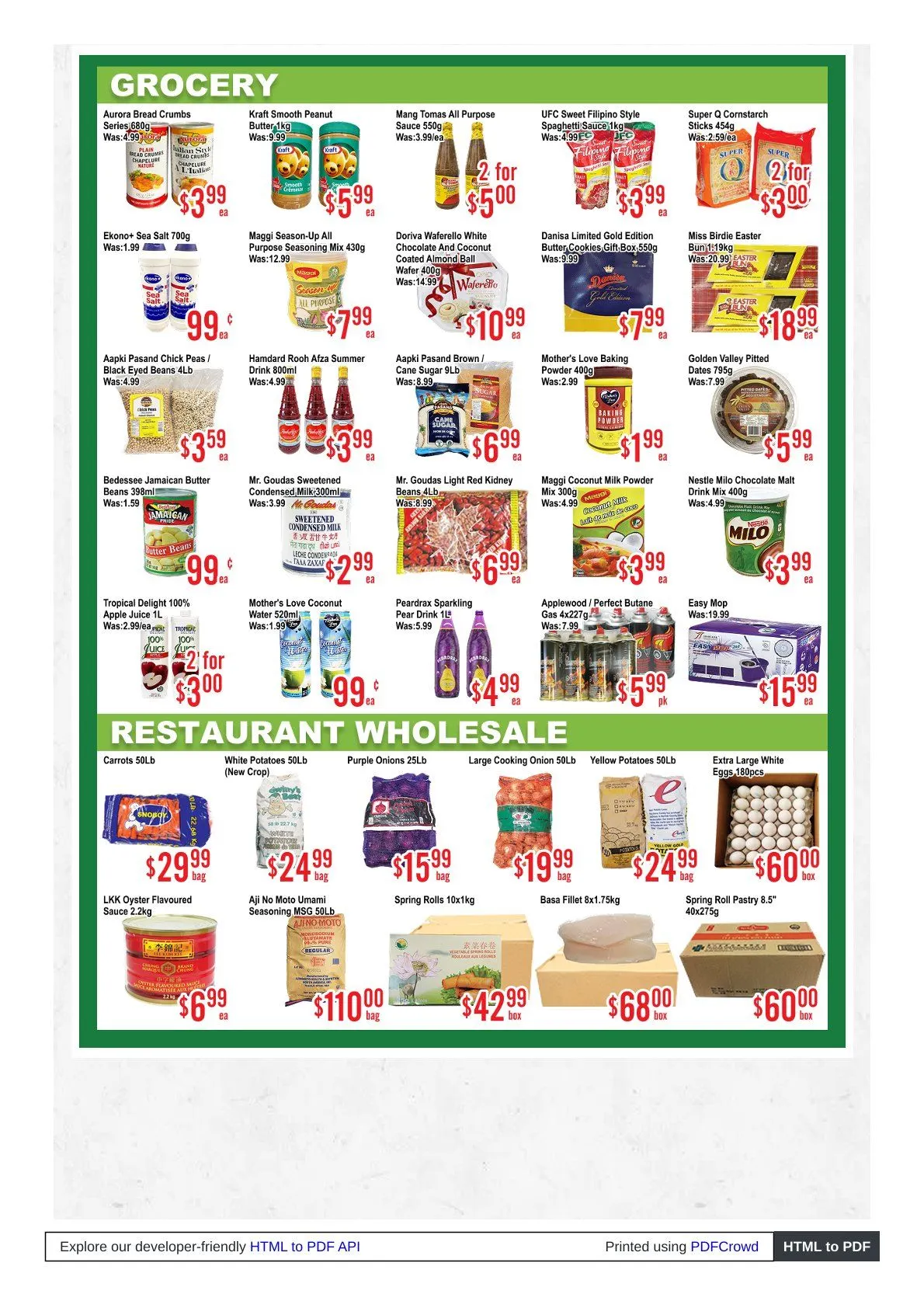 Skyland Foodmart weekly ads from March 27 to April 2 2026 - flyer page 2