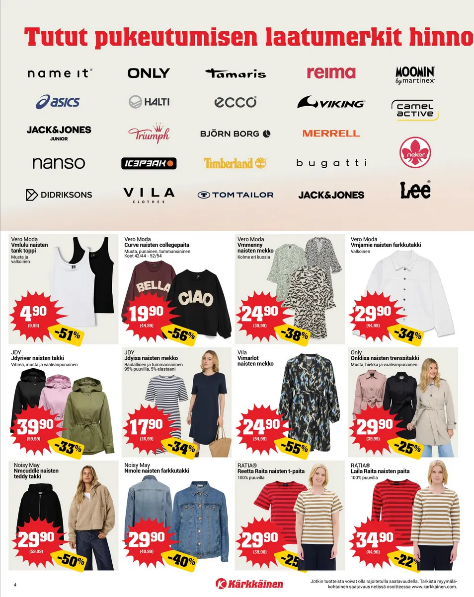 Kaupan Kärkkäinen Tarjoukset voimassa alkaen 4. maaliskuuta - 17. maaliskuuta 2026 - Tarjouslehti sivu 3
