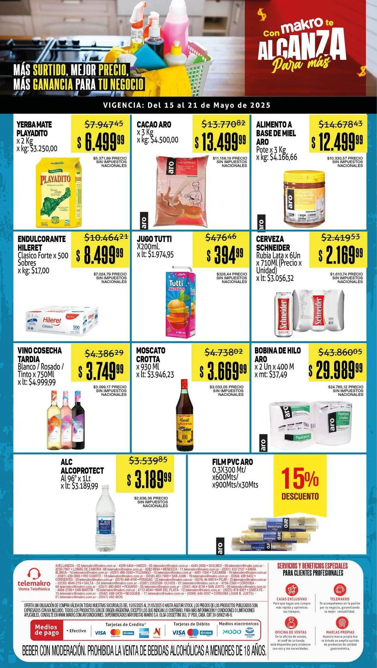 Ofertas de Ofertas Makro 15 de mayo al 21 de mayo 2025 - Página 3 del catálogo
