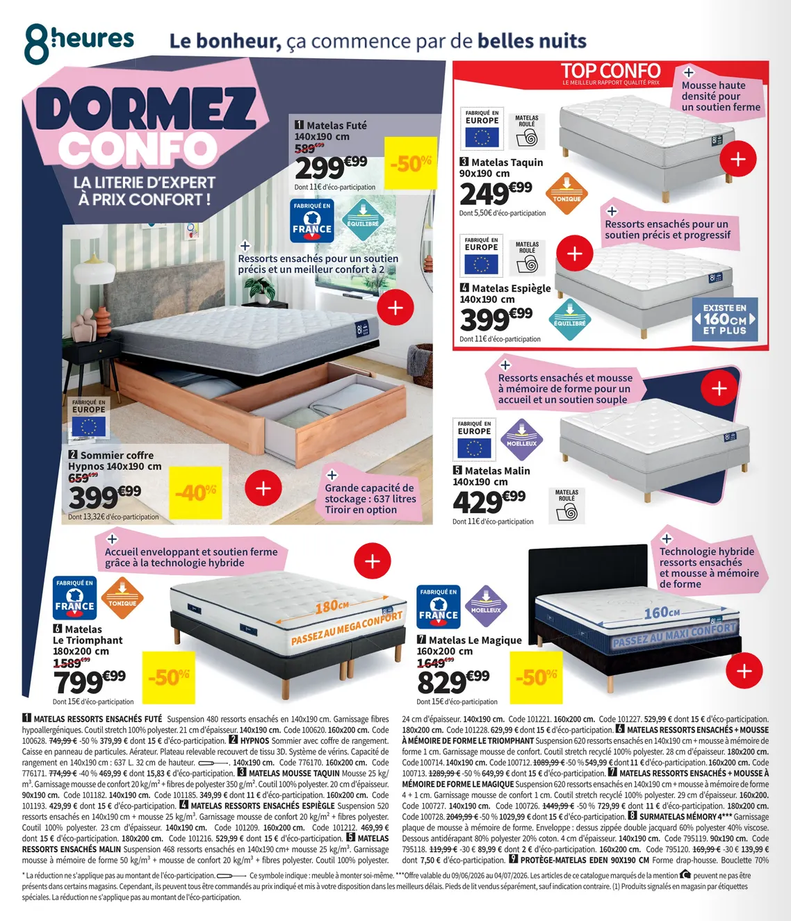 Catalogues Conforama du 9 juin au 6 juillet 2026 - Catalogue page 3