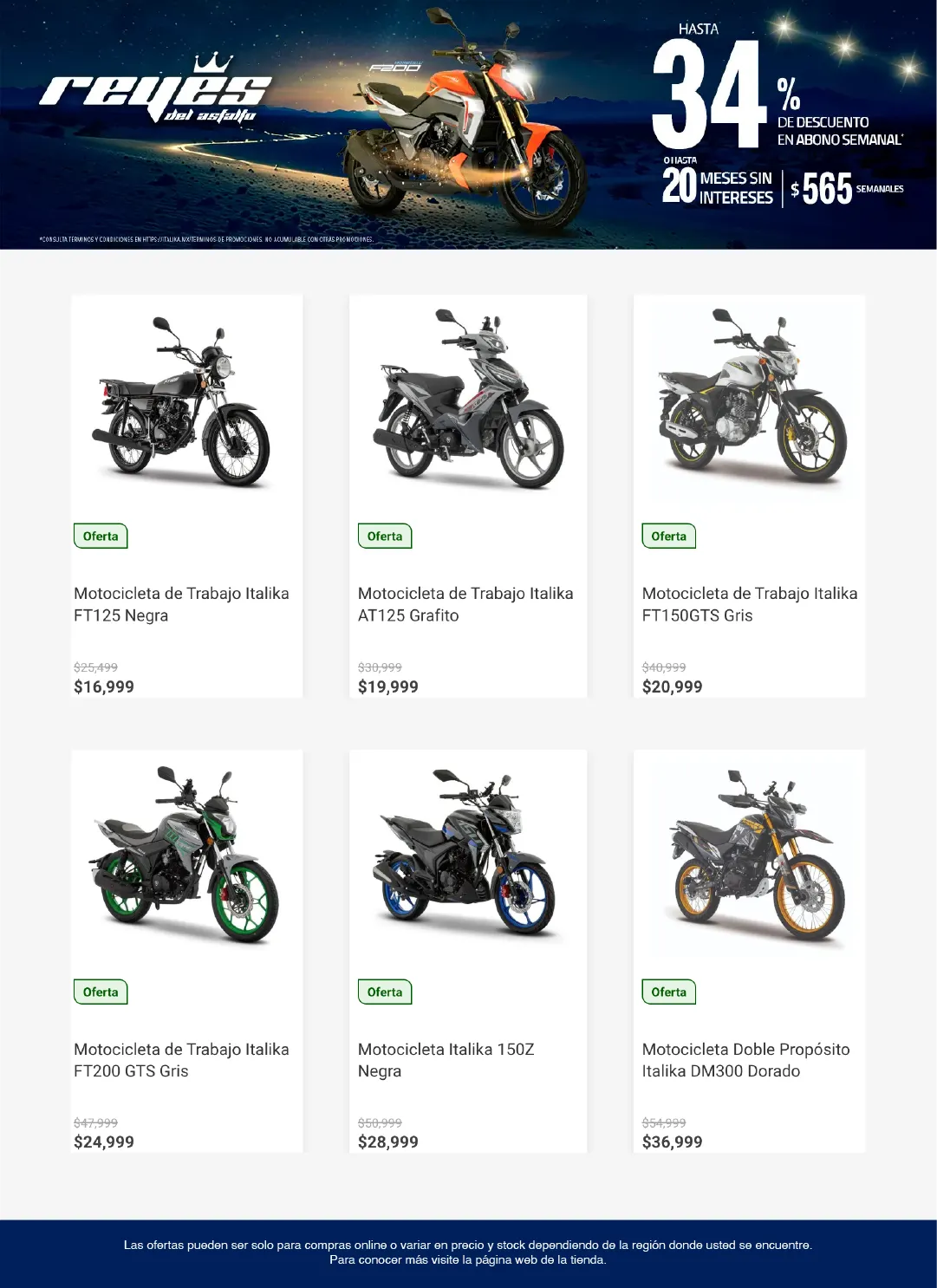 Catálogo de Ofertas Italika 9 de enero al 31 de enero 2026 - Pagina 1