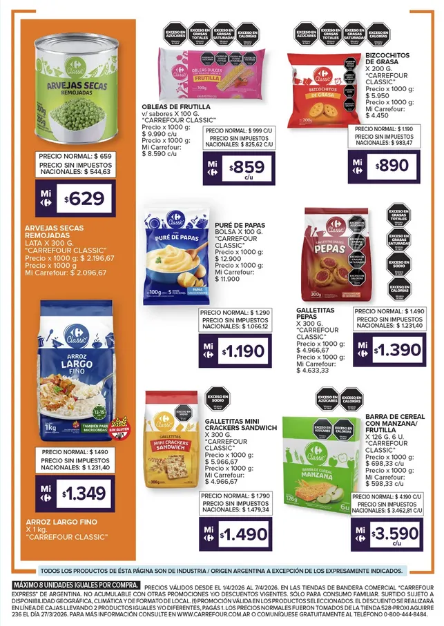 Ofertas de Ofertas Carrefour Express  1 de abril al 7 de abril 2026 - Página 3 del catálogo