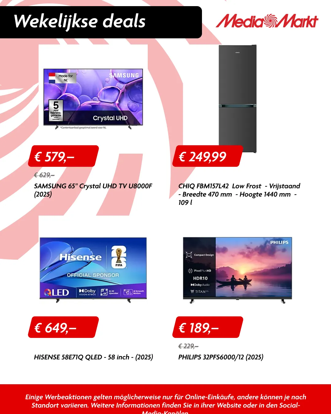 MediaMarkt Folder van 31 maart tot 20 april 2026 - Folder pagina 3