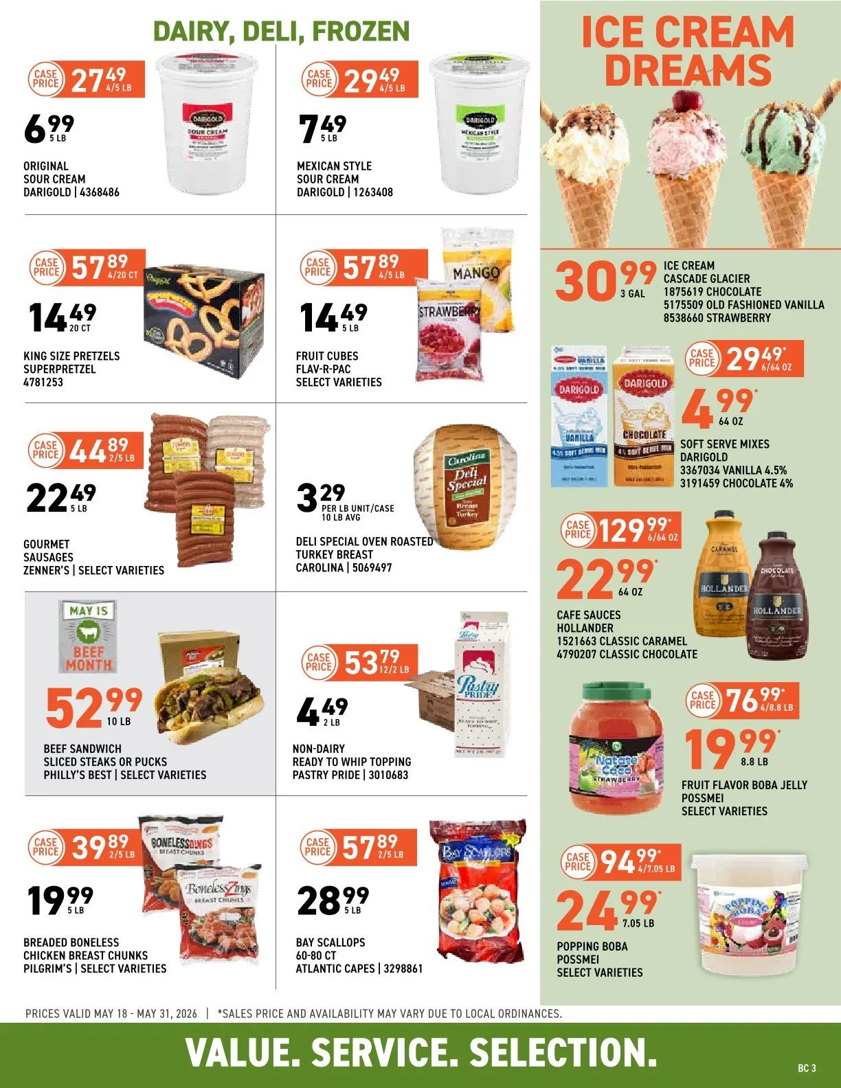 Weekly ad  US Foods Chef's Sales from May 18 to May 31 2026 - Page 3