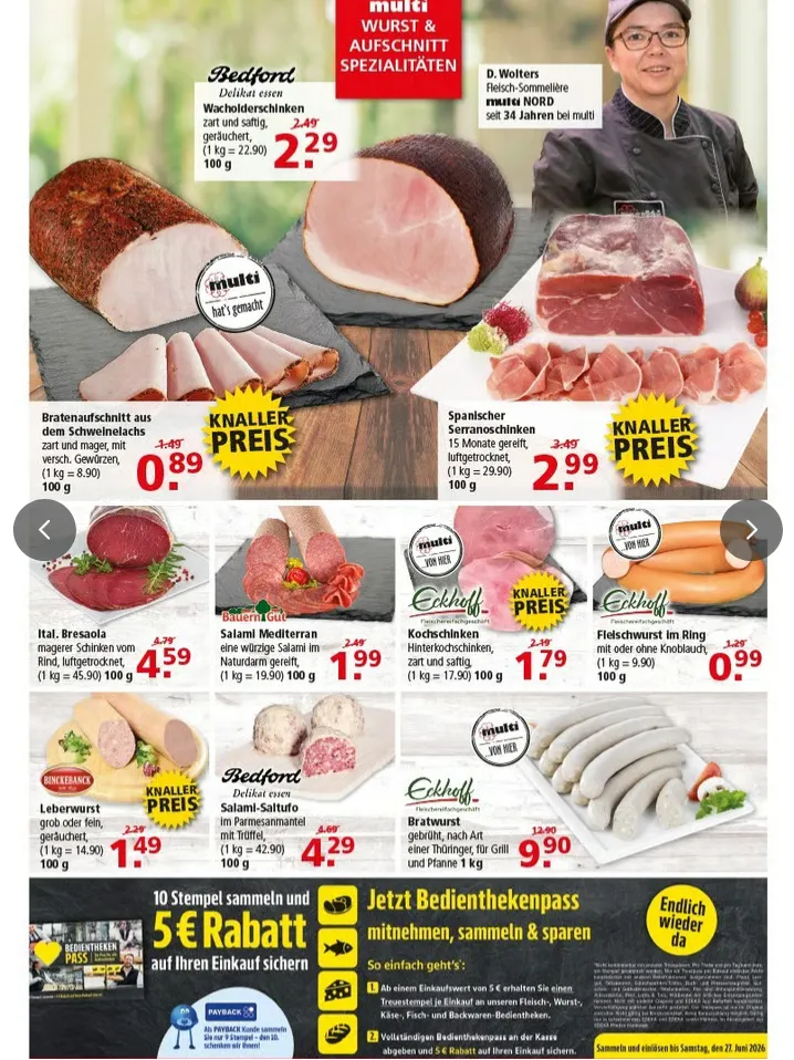 Multi Markt Prospekte von 26. Mai bis 30. Mai 2026 - Prospekt seite 3