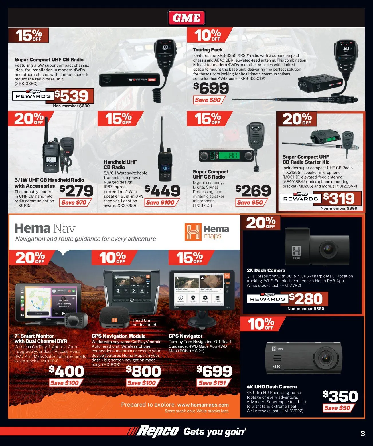 Repco - Catalogue valid from 22 July to 2 August 2026 - page 3