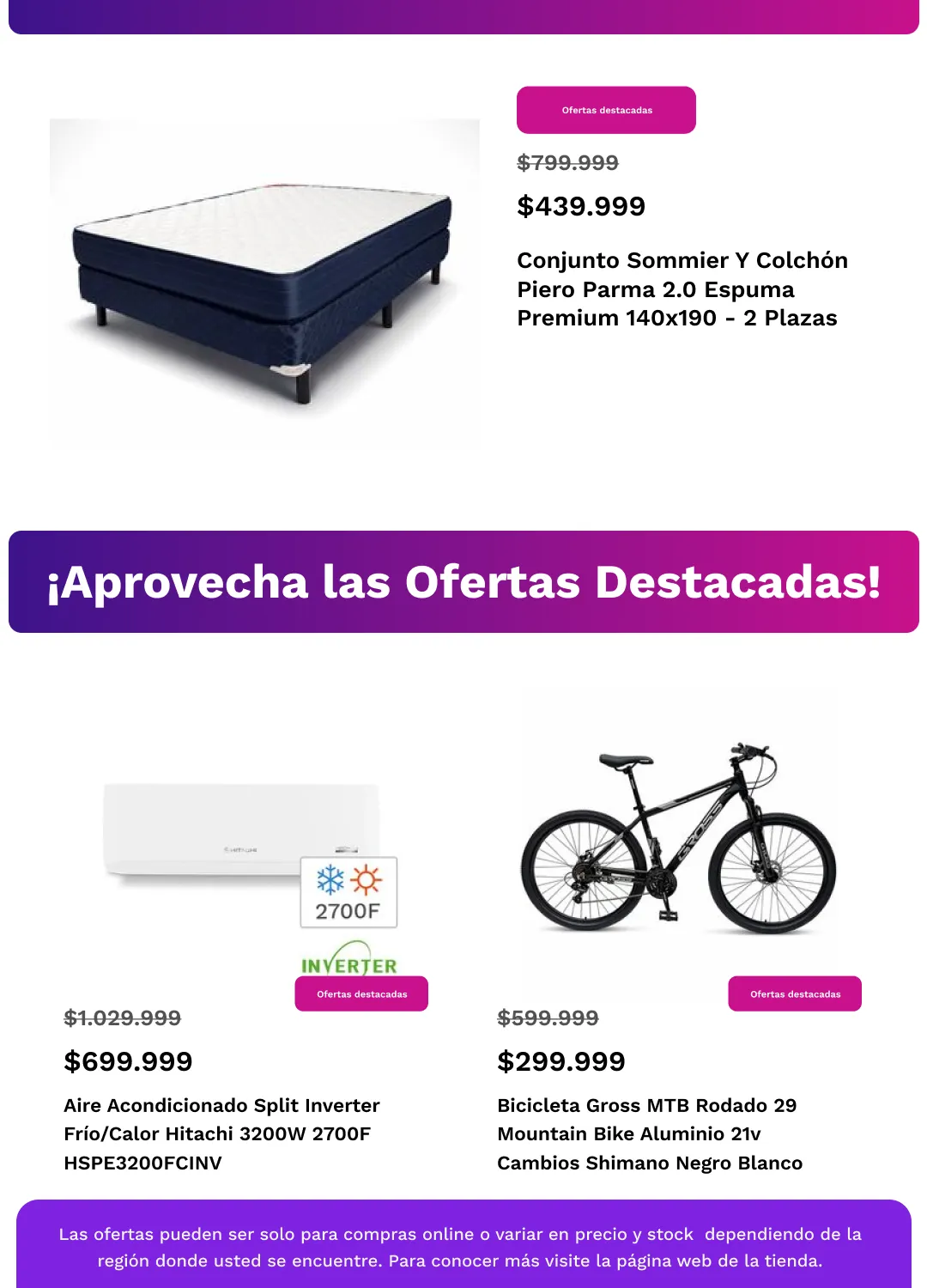 Ofertas de  Frávega Ofertas 18 de mayo al 1 de junio 2026 - Página 3 del catálogo