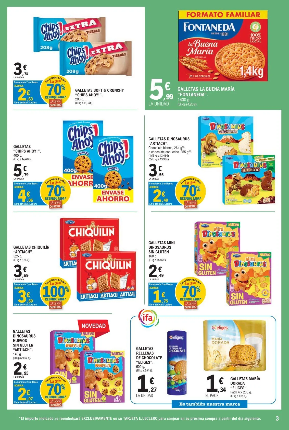 Catálogo de Ofertas de E.Leclerc 17 de junio al 28 de junio 2026 - Página 3