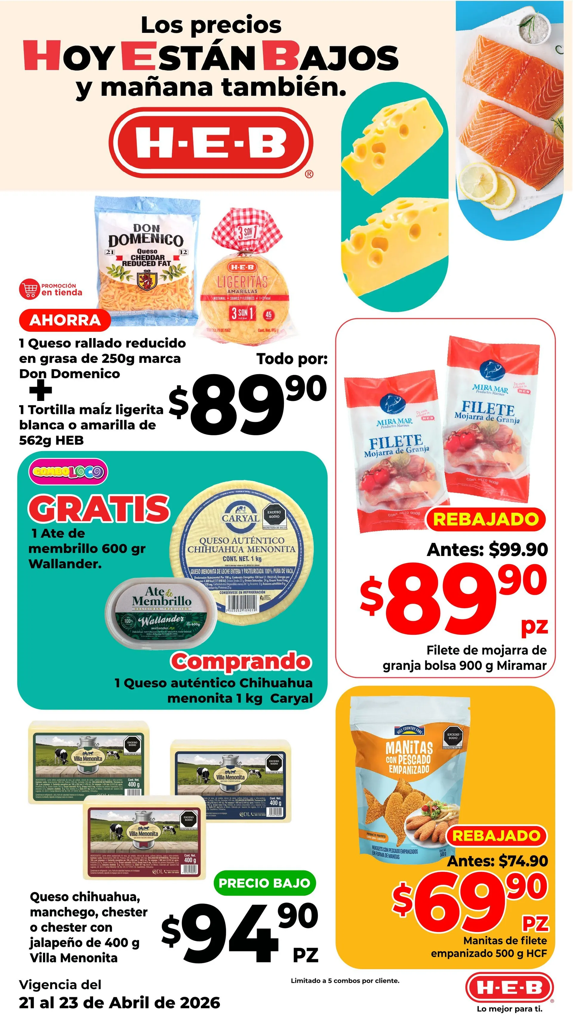 Catálogo de H-E-B Ofertas 21 de abril al 23 de abril 2026 - Pagina 3