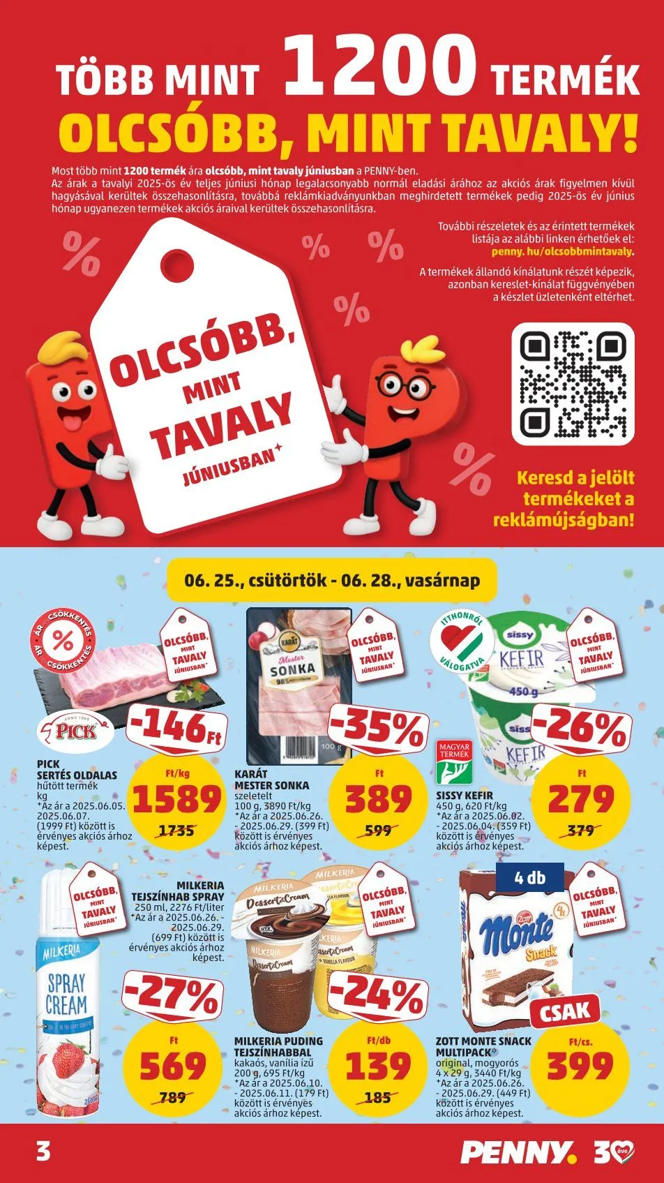 Katalógus  Penny Market legfrissebb ajánlatai június 25.-tól július 1.-ig 2026. - Oldal 3