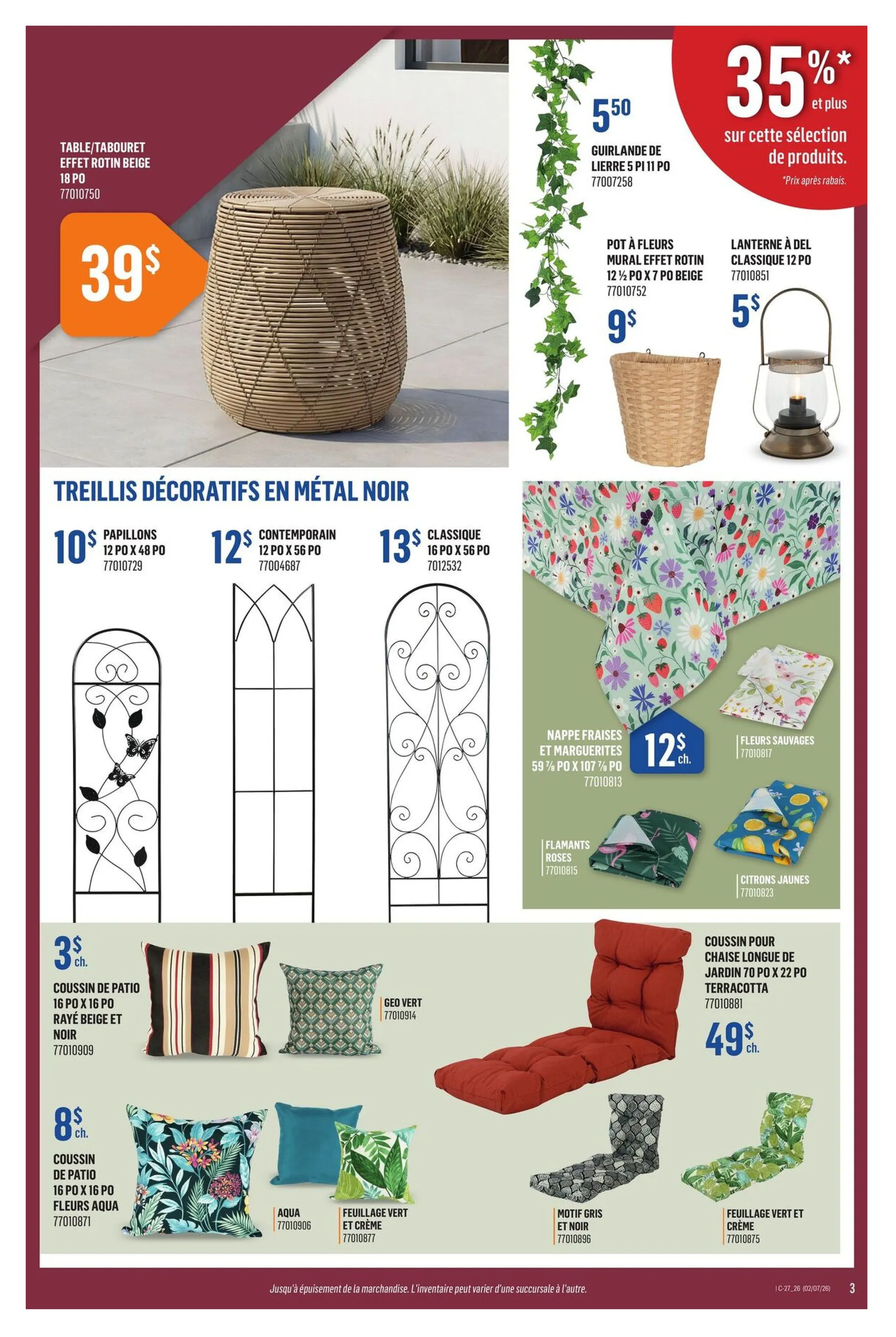 Canac Sales from July 2 to July 8 2026 - flyer page 3