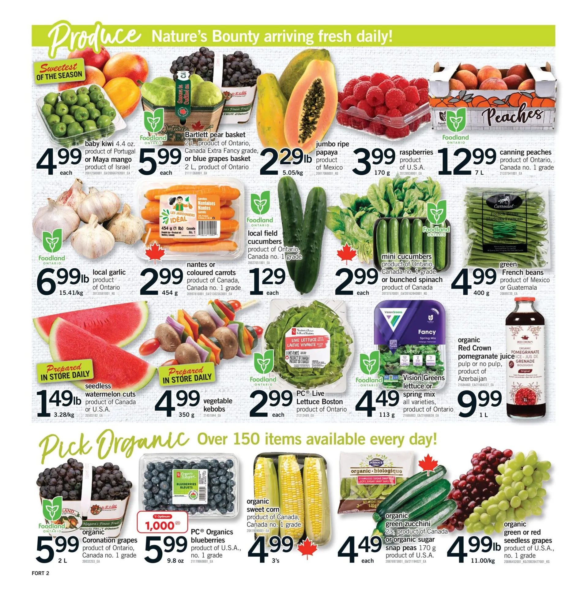 Fortinos Sales from August 21 to August 27 2025 - flyer page 3