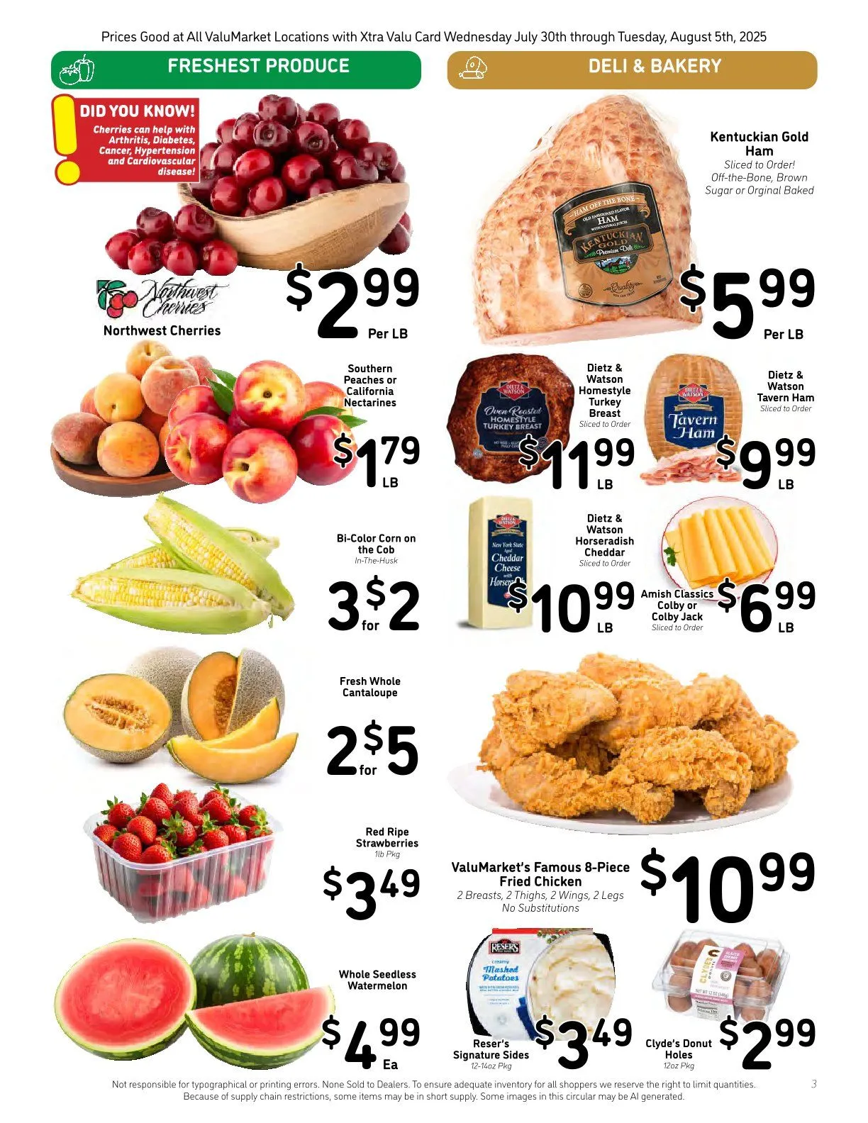 Weekly ad ValuMarket Sales from July 30 to August 5 2025 - Page 3