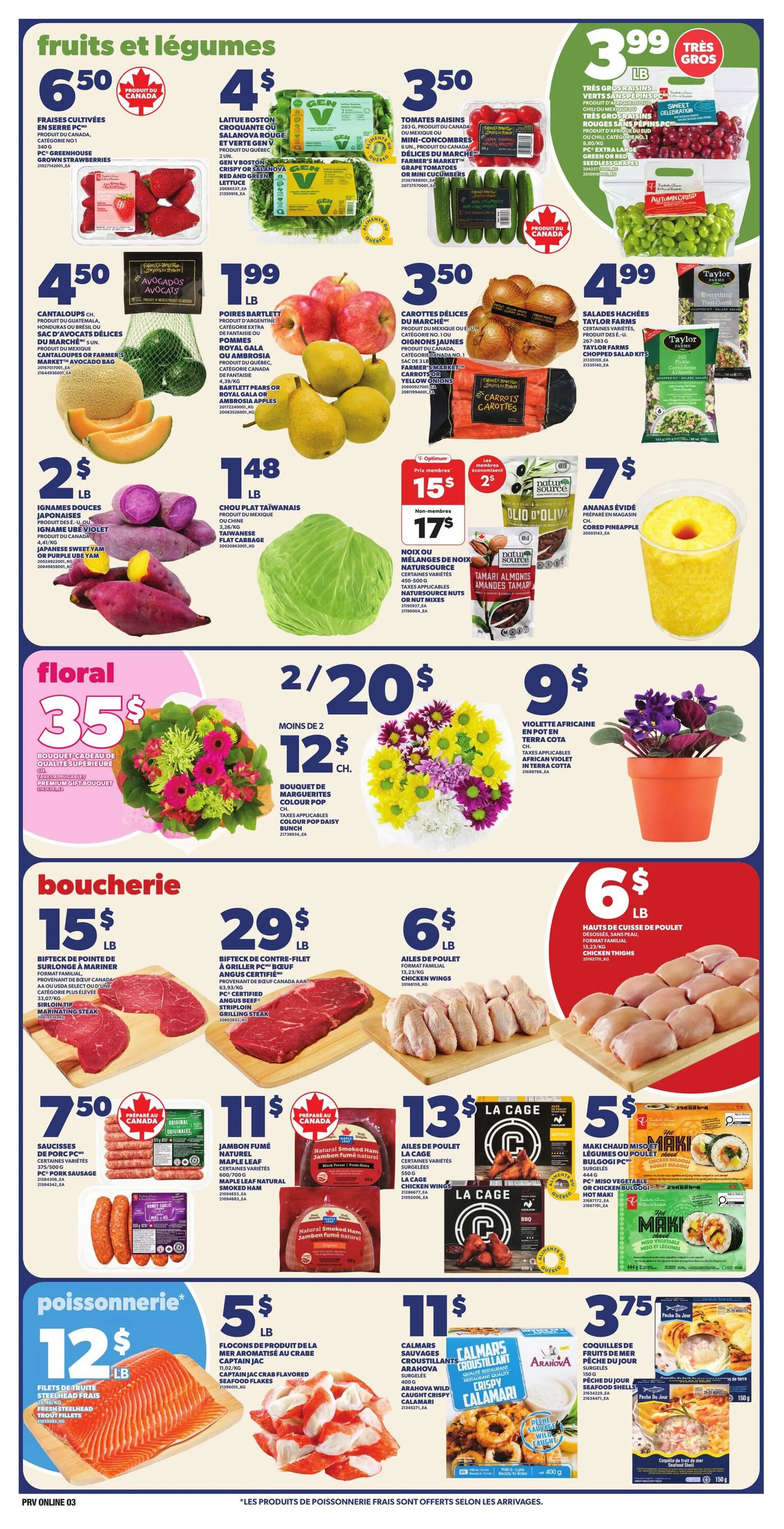 Provigo weekly ads from April 9 to April 15 2026 - flyer page 3