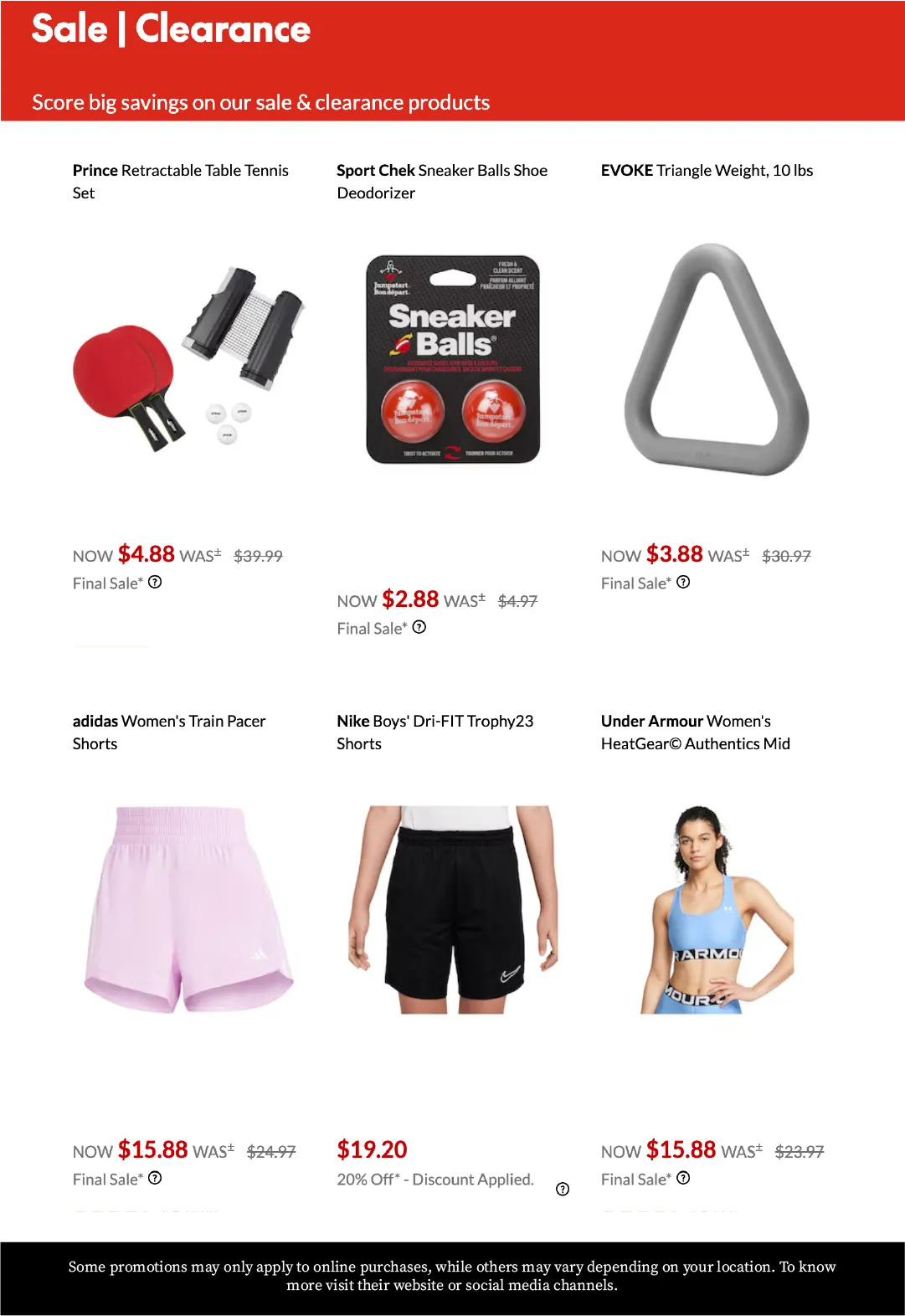 Sport Chek Sales from June 23 to July 7 2026 - flyer page 2