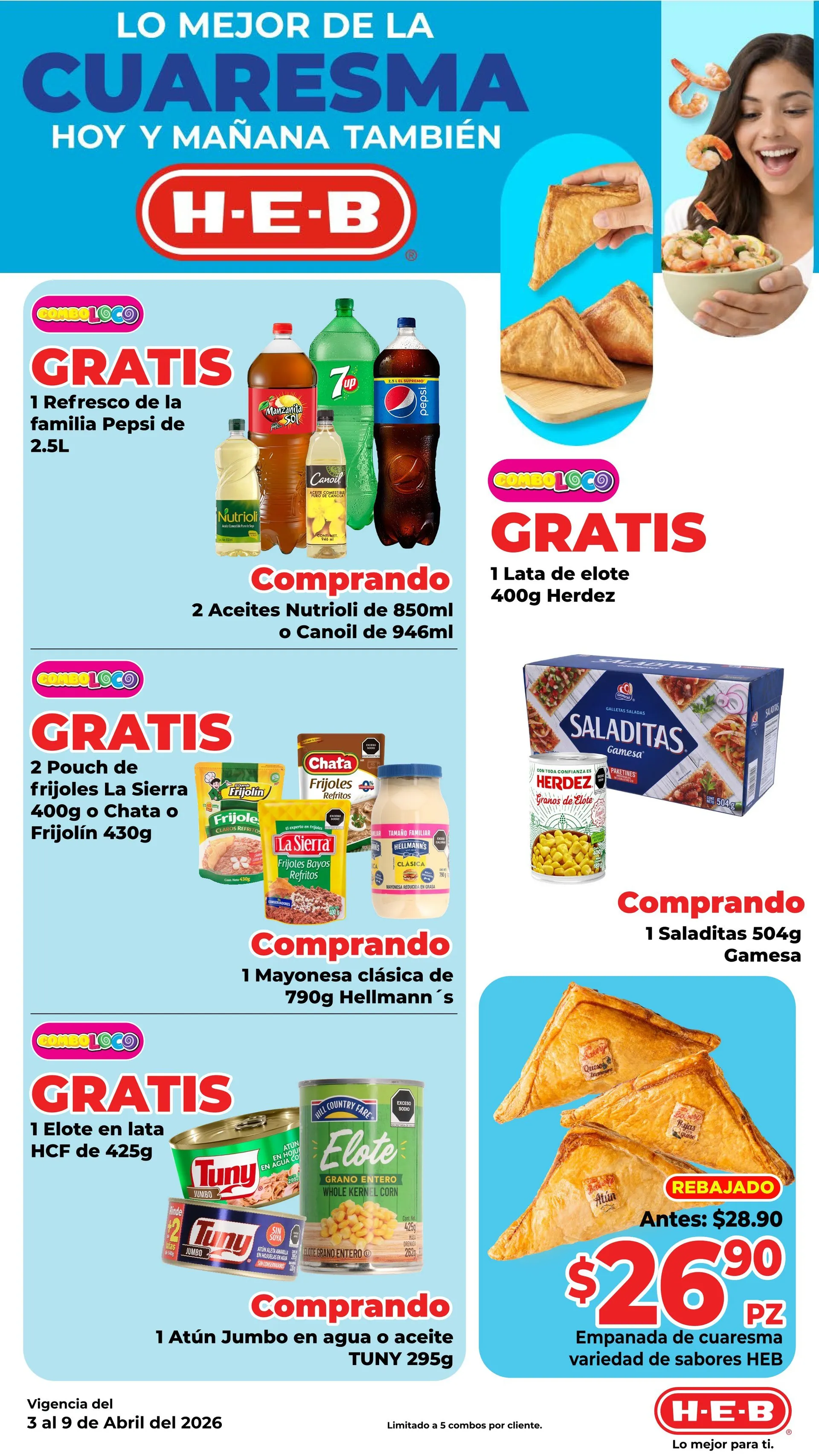 Catálogo de Folleto 1 de abril al 7 de abril 2026 - Pagina 3