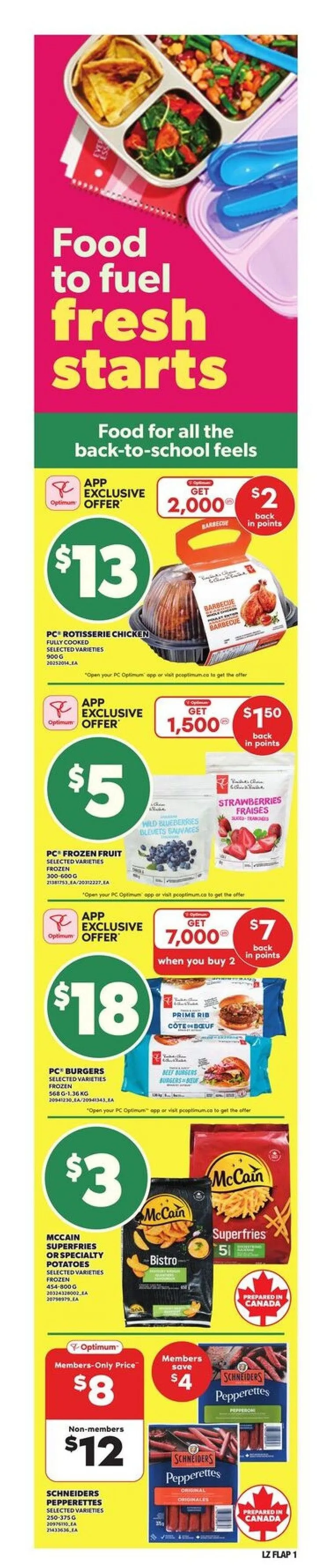 Zehrs Sales from August 21 to August 27 2025 - flyer page 3