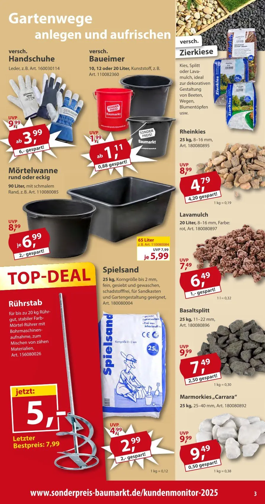 Sonderpreis-Baumarkt Angebote von 23. Mai bis 29. Mai 2026 - Prospekt seite 3