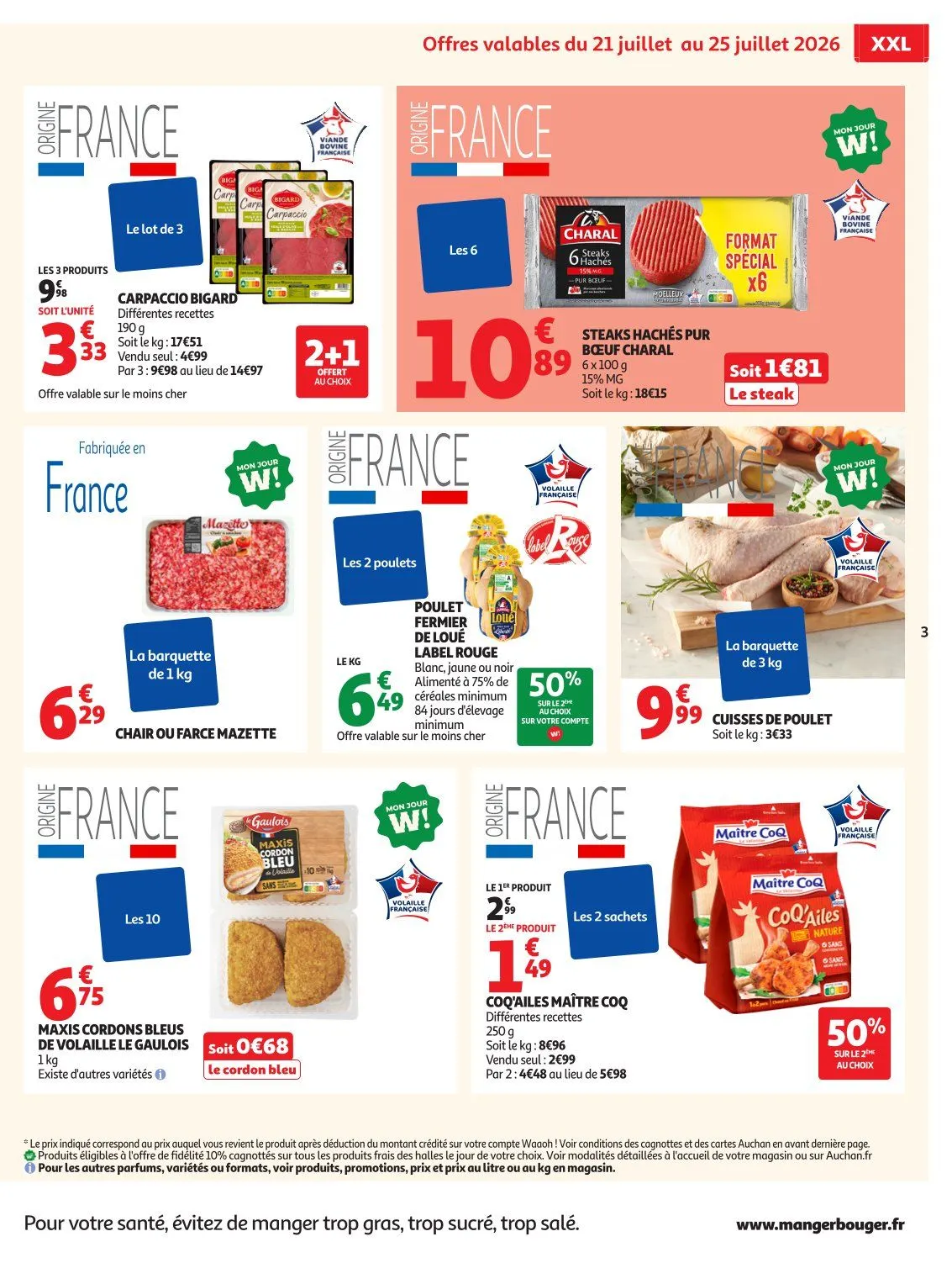 Catalogues Auchan du 21 juillet au 2 août 2026 - Catalogue page 3