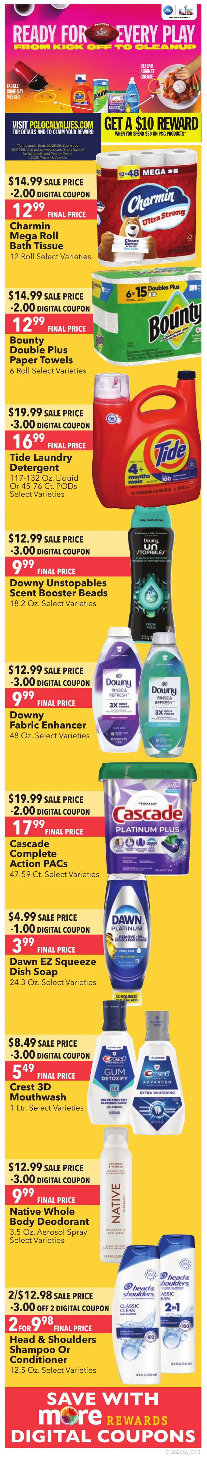 Weekly promotion Cash Wise Sales spanning from January 28 to February 3 2026 - Page 3 for Catalogue 365