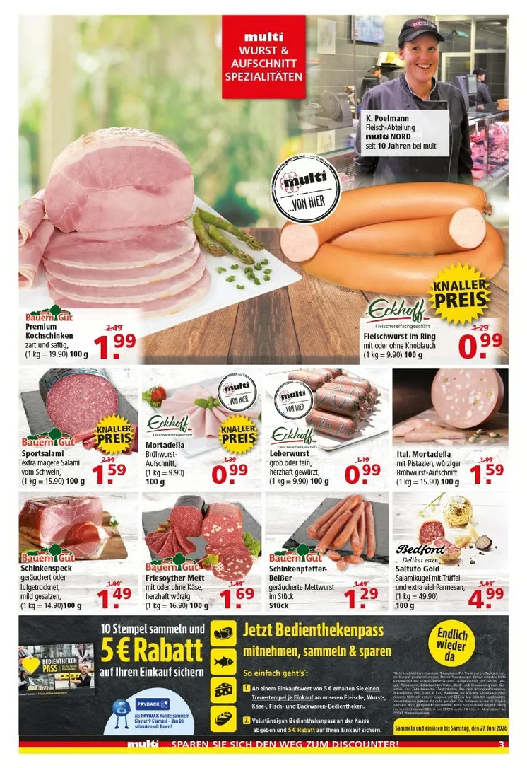 Multi Markt Angebote von 22. Juni bis 27. Juni 2026 - Prospekt seite 3