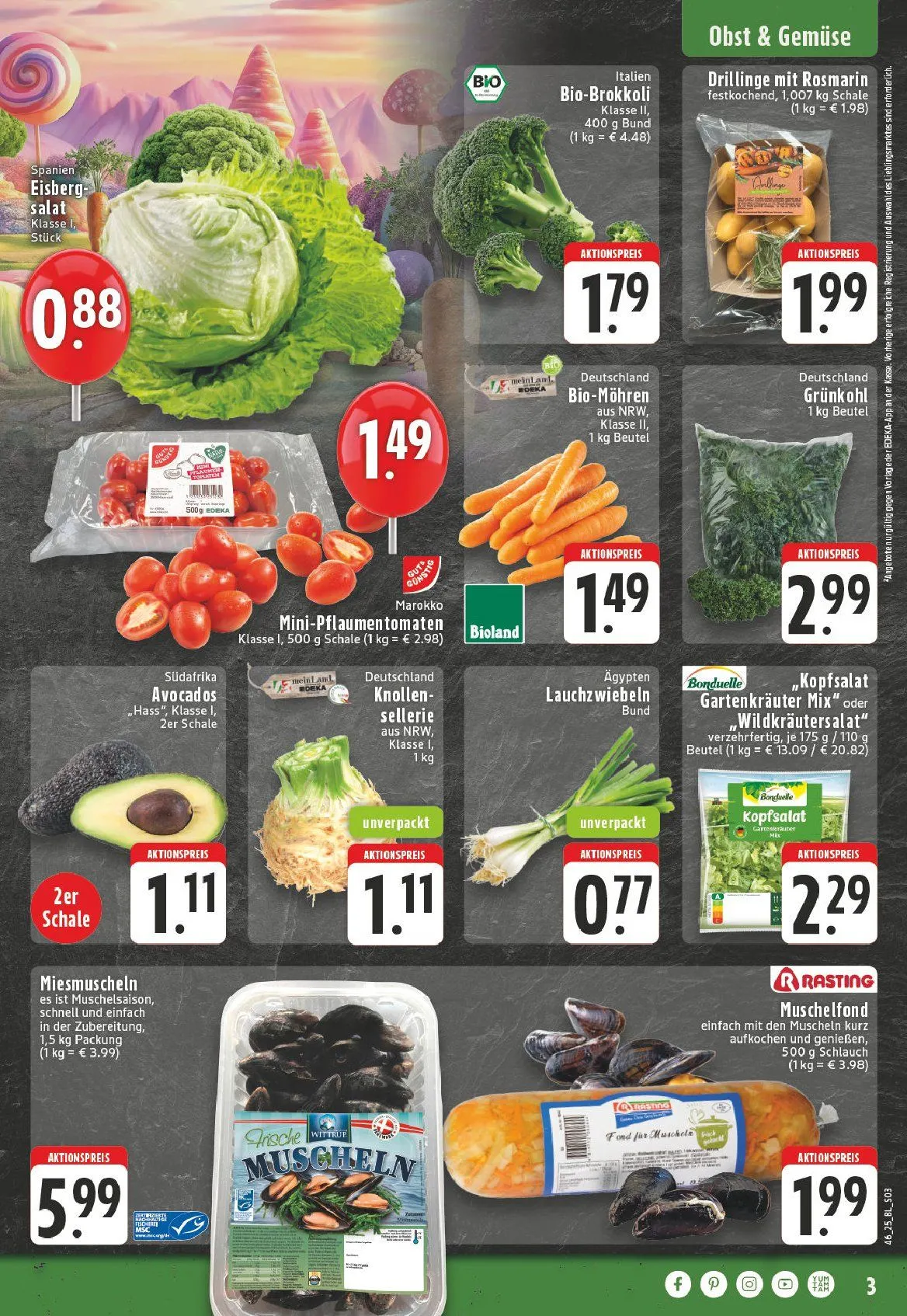 Edeka Angebote von 10. November bis 15. November 2025 - Prospekt seite 3