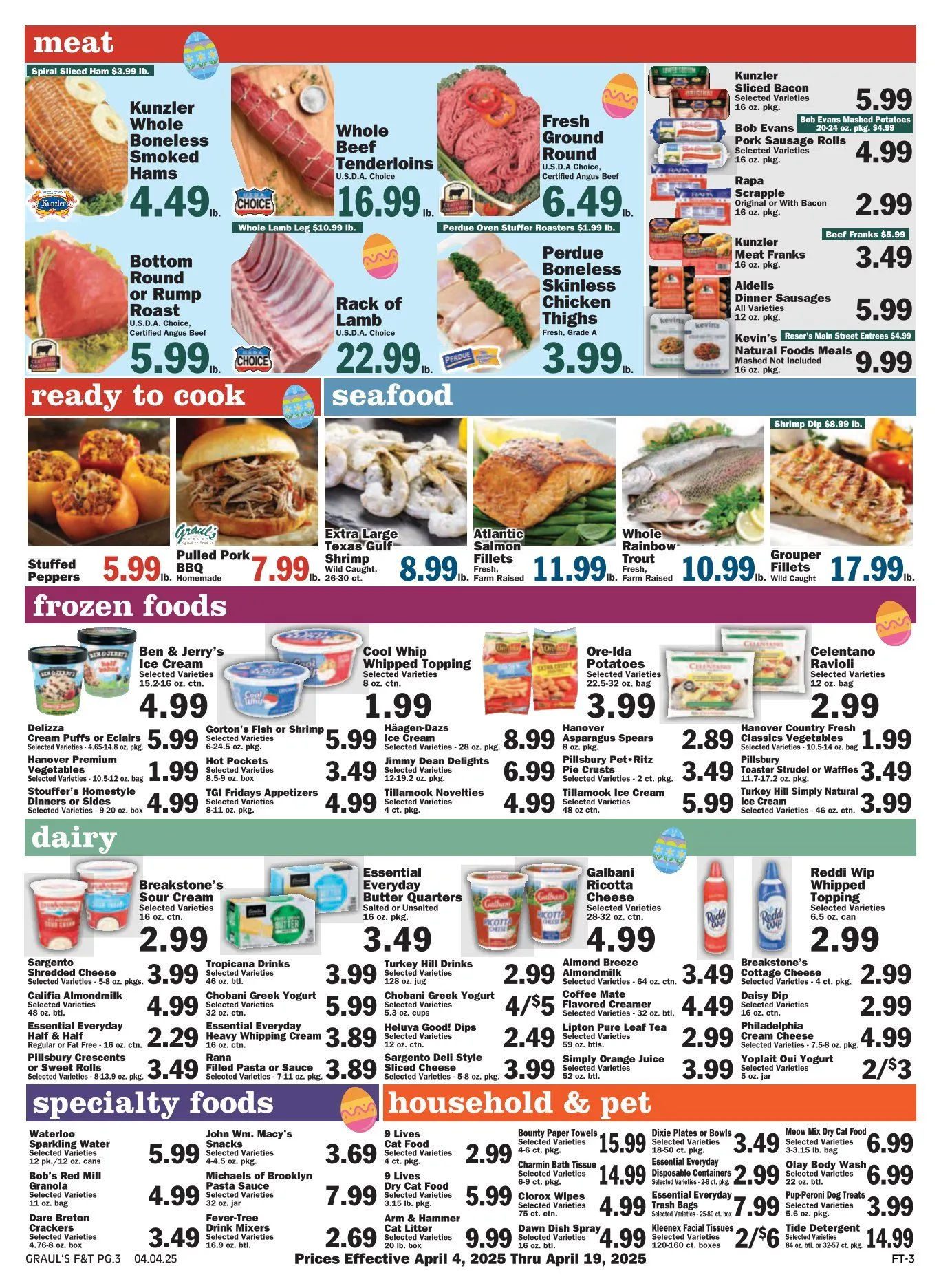 Weekly ad Graul's Market Sales from April 4 to April 19 2025 - Page 3