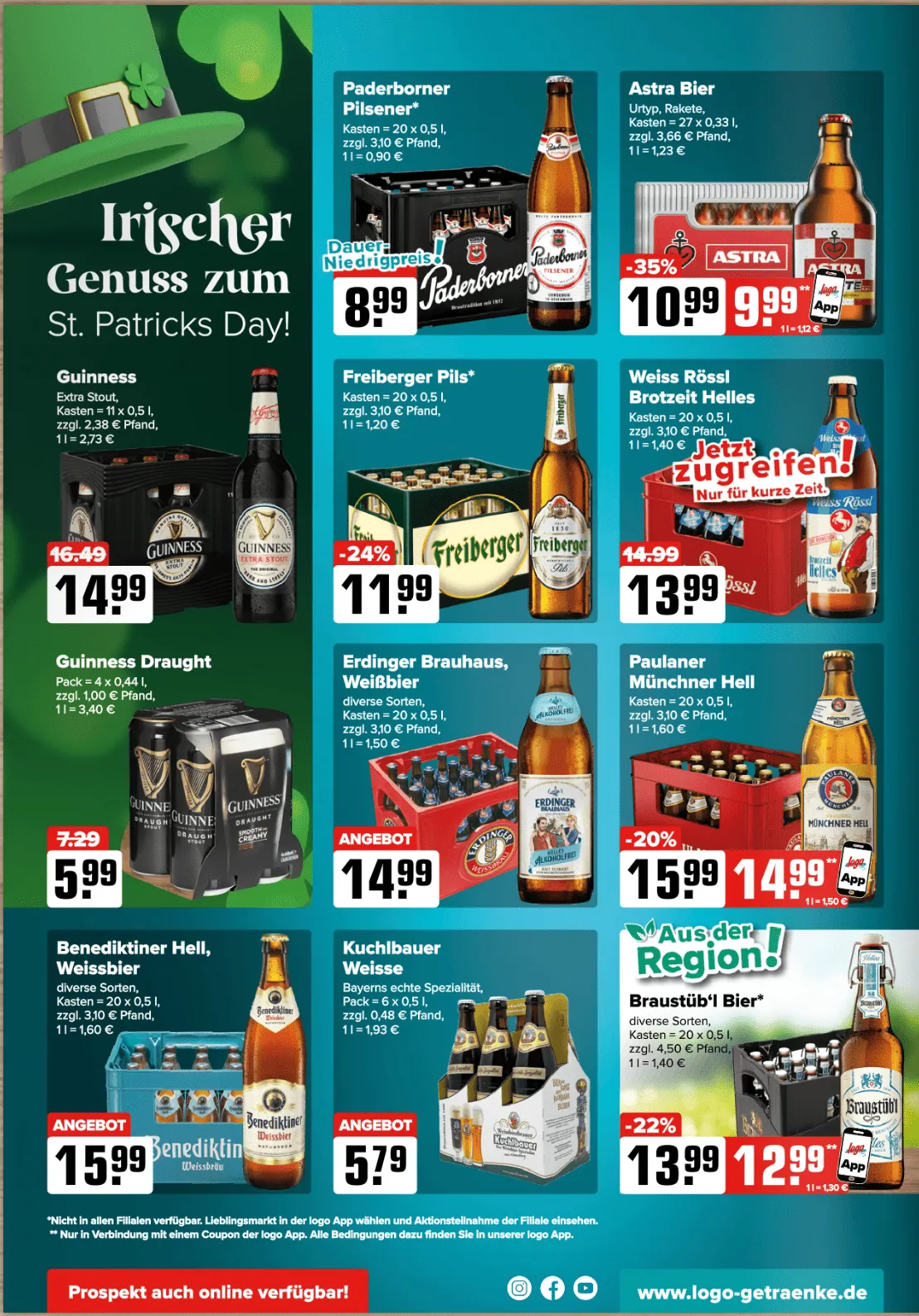 Logo Getränkemarkt Prospekte von 16. März bis 21. März 2026 - Prospekt seite 2