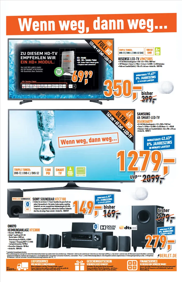  Berlet Angebote von 16. April bis 21. April 2026 - Prospekt seite 3