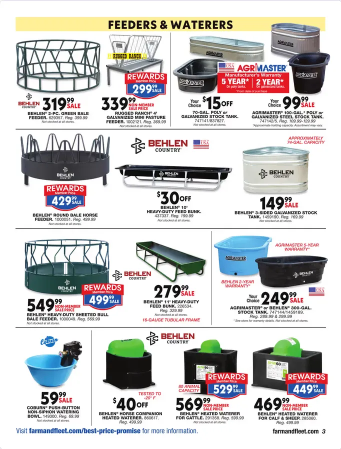 Weekly ad Blain's Farm & Fleet Sales from November 7 to November 19 2025 - Page 3