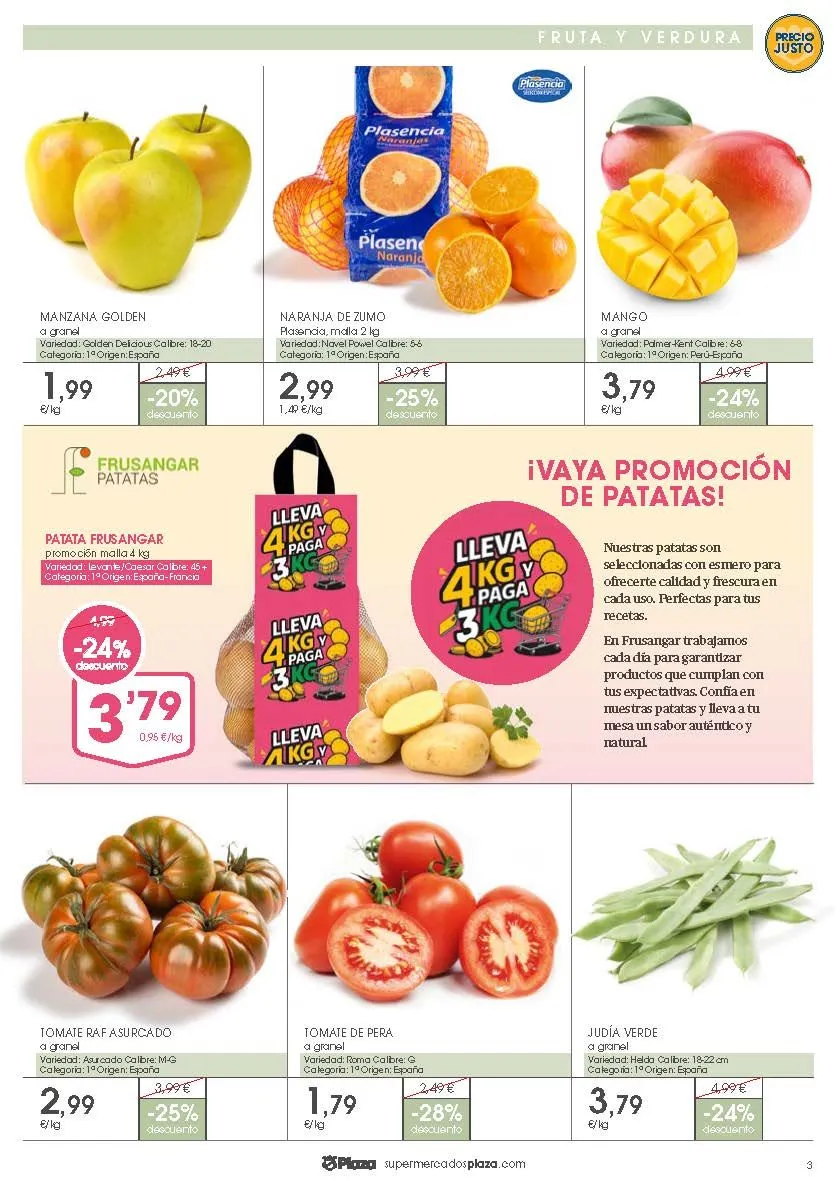 Catálogo de Supermercados Plaza Ofertas 29 de mayo al 11 de junio 2025 - Página 3