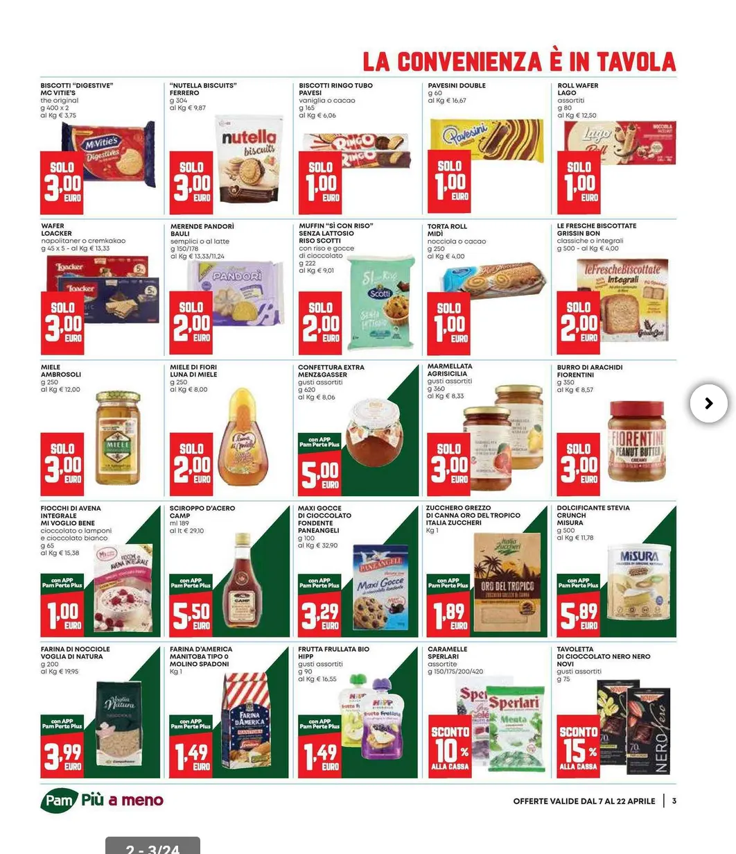 Volantino Pam da 7 aprile a 22 aprile di 2026 - Pagina del volantino 3
