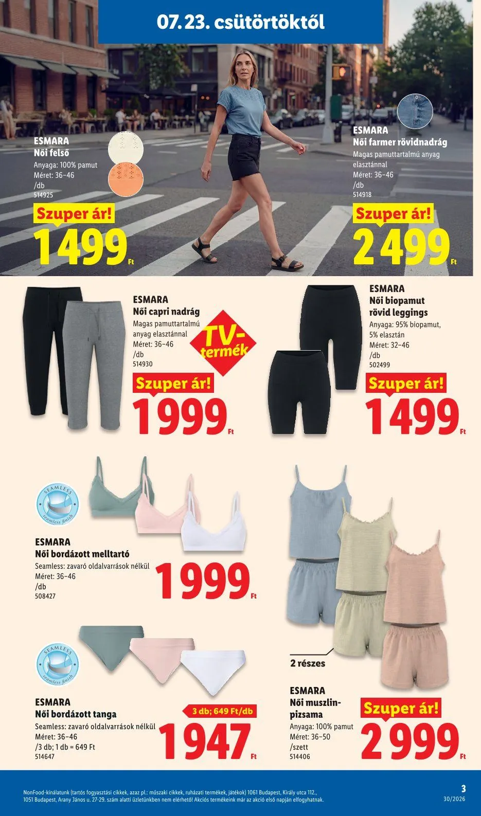 Katalógus Lidl legfrissebb ajánlatai július 23.-tól július 23.-ig 2026. - Oldal 3