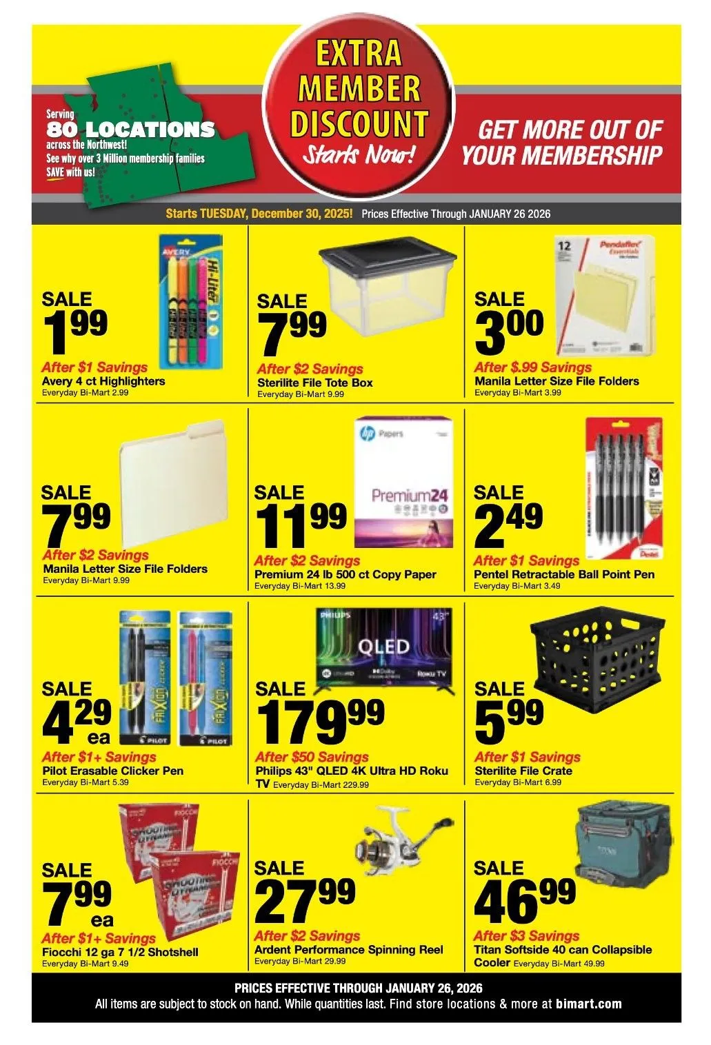 Weekly ad Bi-mart Sales from January 14 to January 26 2026 - Page 3