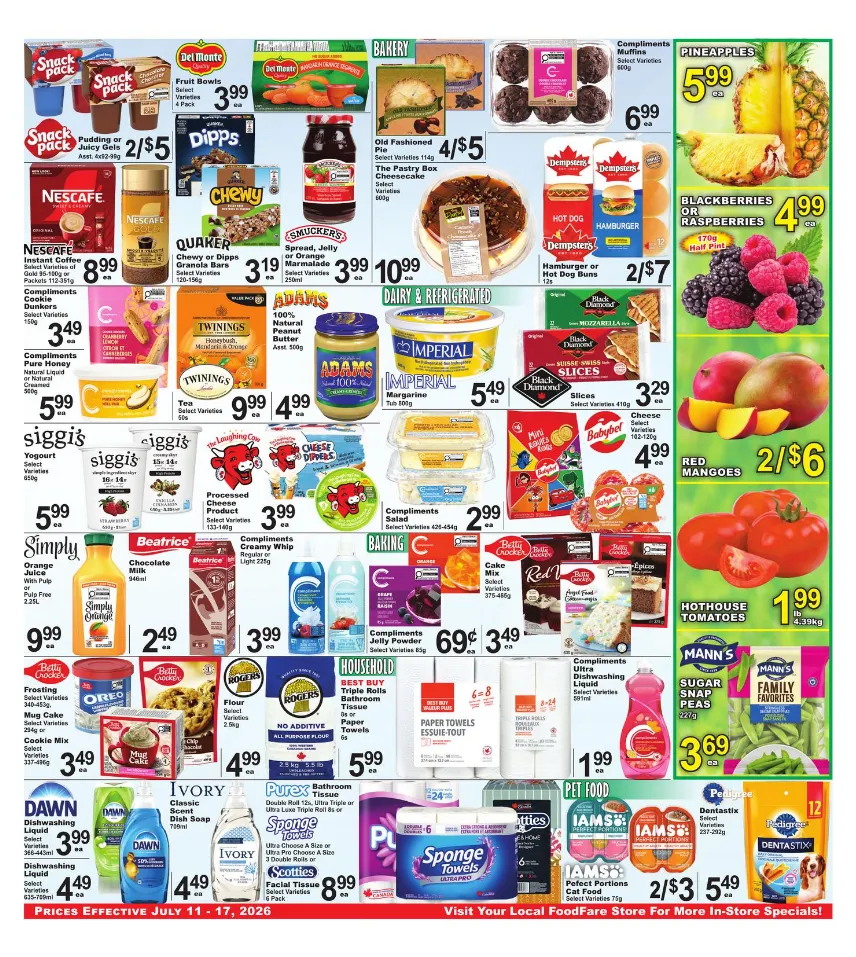 Food Fare Sales from July 11 to July 17 2026 - flyer page 3